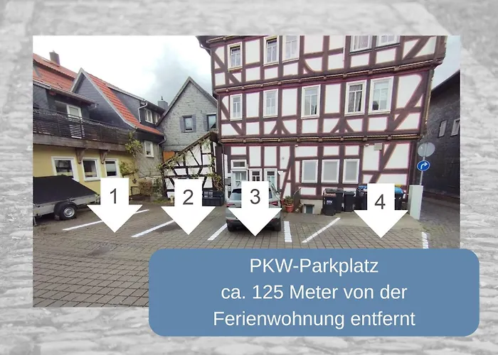 Appartement Dachgeschosswohnung In Der Altstadt Inklusive Pkw-parkplatz Alsfeld